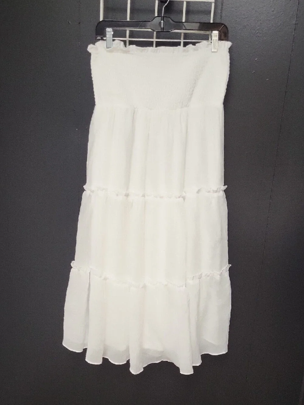 NWT, LIFE WHITE SKIRT/DRESS, STYLE 2 WAYS, SIZE M - Picture 6 of 9